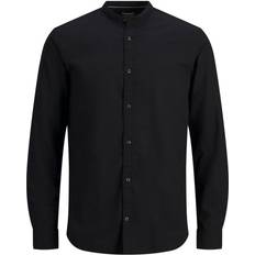 Hørskjorter - Sort Jack & Jones Linen Shirt - Black/Black