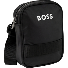 HUGO BOSS Dragkedja - Svarta Axelremsväskor HUGO BOSS Logo Shoulder Bag - Black