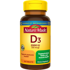 Nature Made Vitamine e Integratori Nature Made Vitamin D3 2000iu 100 pcs