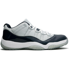 Blue - Nike Air Jordan 11 Shoes Nike Air Jordan 11 Retro Low Georgetown M - Grey Mist/White/Midnight Navy