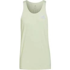 Grøn - Herre - Løb Toppe adidas Own The Run Singlet Men - Almost Lime/Reflective Silver