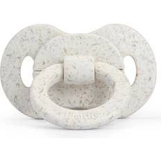 Elodie Details Bamboo Pacifier Natural Rubber Vanilla White