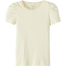 Name It Regular Fit Short Sleeved Top - Lemon Icing (13203744)