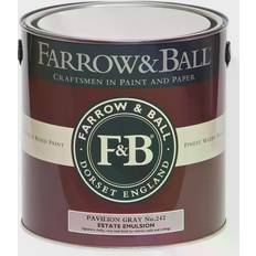 Farrow & Ball Estate No.242 Wall Paint, Ceiling Paint Pavilion Gray 2.5L