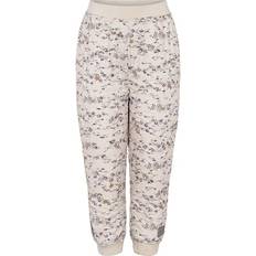 Blomstrede Overtræksbukser MarMar Copenhagen Odin Thermo Pants - Violet Sakura (221-690-02-1324)