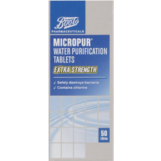 Boots Micropur Water Purification Tablet Extra Strength 50pcs