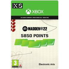 Tarjetas de regalo Electronic Arts Madden NFL 22 - 5850 Points - Xbox One