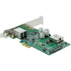 2.5 gigabit DeLock PCIe 2.1 Low Profile to 2.5 Gigabit Adapter (89019)