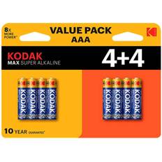 Kodak Max AAA LR6 Alkaline 8-pack