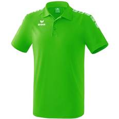 Erima Essential 5-C Polo Shirt - Green/White