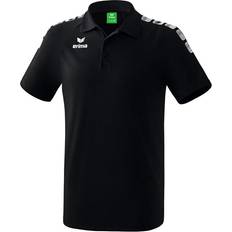 Erima Essential 5-C Polo Shirt - Black/White