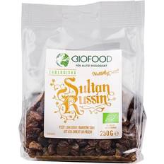 Russin Torkade frukter & Bär Biofood Raisin Sultan 250g