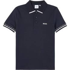 Elastan Pikéskjorter HUGO BOSS Logo Polo Shirt - Navy (J25N53-849)