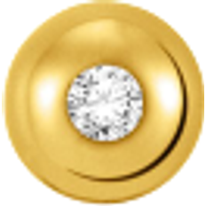 Thomas Sabo Charm Club Single Ear Stud - Gold/Transparent