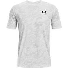 Under Armour ABC Camo Short Sleeve - White/Mod Gray