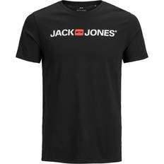 Clothing Jack & Jones Cotton Jersey SYDD Plus Size -T-shirt - Black