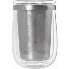 Adhoc Fusion Tea With Infuser Drinking Glass 40cl