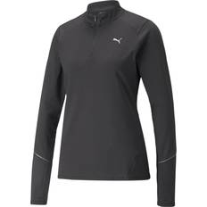 Puma 5K Knit Half-Zip Running Top Women - Black