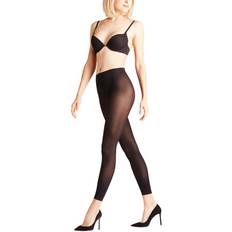 Transparent Bekleidung Falke Matt Deluxe 30 Den Women Leggings - Marine