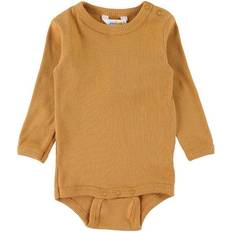 Gul Bodyer Joha Rib L/S Bodysuit - Mustard ( 67495-30-16001)