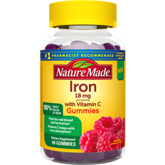 Nature Made Iron 18mg with Vitamin C Gummies 60 pcs