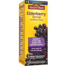 Nature Made Elderberry Syrup with Vitamin C & Zinc 120ml