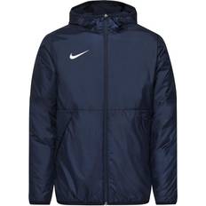 Men - Polyester Rain Clothes NIKE Park 20 Fall Jacket Men - Obsidian/White