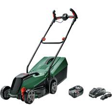 300.0 m² Batteridrevne plæneklippere Bosch CityMower 18V-32-300 (1x4.0Ah) Batteridrevet plæneklipper