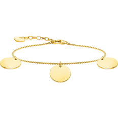 Thomas Sabo Three Discs with Bracelet - Gold