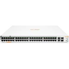 2 Interruptores HP Aruba Instant On 1960 48G PoE + 2SFP + 2SFP (JL809A)