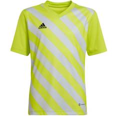 Recycled Materials T-shirts Adidas Kid's Entrada 22 Graphic Jersey - Team Semi Sol Yellow/Team Light Grey