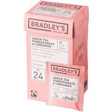 Bradley's Tea Te Bradley's Tea Green Tea Pomegranate Cinnamon 25stk