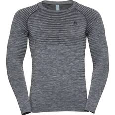 Odlo Performance Light Long Sleeve Base Layer Top Men - Grey Melange