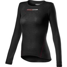 Castelli Basisschicht-Oberteile Castelli Prosecco Tech Long Sleeve Base Layer Women - Black