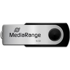 Tarjetas de Memoria & Memorias USB MediaRange MR910-3 16GB USB 2.0