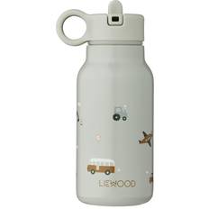 Liewood water bottle Liewood Falk Water Bottle 250ml Vehicles/Dove Blue Mix