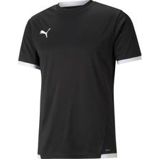 Puma Herre T-skjorter Puma teamLIGA Football Shirt Men - Black/White