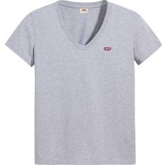 Levi's The Perfect V-Neck Tee - Starstruck Heather Grey/Grey