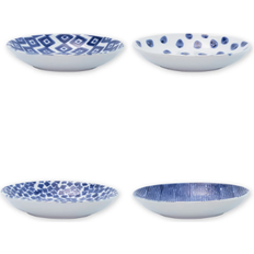 Vietri Santorini Assorted Assiette creuse 22.86cm 4pcs