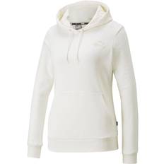 Puma Essentials+ Embroidery Hoodie Women's - White