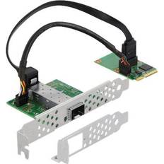 Bluetooth pcie DeLock Mini PCIe I/O PCIe half size 1 x Gigabit LAN (95267)