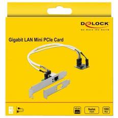 Netzwerkkarten & Bluetooth-Adapter DeLock Mini PCIe I/O PCIe half size 1 x Gigabit LAN LP (95265)