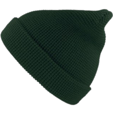 Atlantis Blog Waffle Beanie - Bottle Green