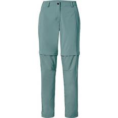 Outdoorhose - Türkis Hosen Vaude Skomer II Zip-Off Pants Women's - Dusty Moss