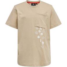 Fille T-shirts Hummel Marcel T-Shirts S/S - Humus (213576-2189)