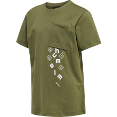 Vert Hauts Hummel Marcel T-Shirts S/S - Capulet Olive (213576-6414)