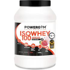 L-Lysine Protein Powders Powergym Iso Whey 100 Yoghourt & Strawberries 1kg