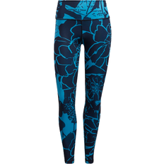 Adidas Optime Superher Training 7/8 Tights Women - Craft Blue