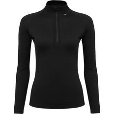 Dame - Grå - Løb Toppe svedundertøj Dhb Merino Long-Sleeved Base Layer Women - Dark Grey