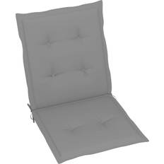 Tessili vidaXL Garden Chair Cushions 6 pcs Gray 39.4'x19.7' x 1.6' Cuscino per sedia Grigio (100x50cm)